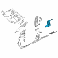 OEM 2019 Chrysler Pacifica MOLDING-C PILLAR Diagram - 5RH64DX9AH