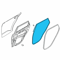 OEM 2022 Kia Soul W/STRIP Assembly-Rr Dr S Diagram - 83130K0000