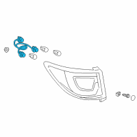 OEM Chevrolet Socket & Wire Diagram - 22862122