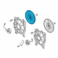 OEM 2019 Honda Civic Fan, Cooling Diagram - 19020-RPY-G01