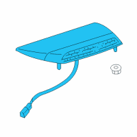 OEM Lexus Lamp Assy, Center Stop Diagram - 81570-24060-C0