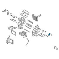 OEM Hyundai Kona Electric Mode Actuator Diagram - 97226-K4000