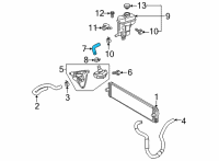 OEM Toyota RAV4 Prime Reservoir Hose Diagram - G9226-42020