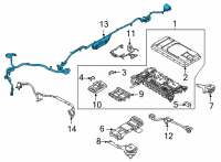 OEM Ford F-150 WIRE - BATTERY - ELECTRIC VEHI Diagram - ML3Z-14290-A