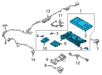 OEM 2021 Ford F-150 BATTERY Diagram - ML3Z-10B690-A