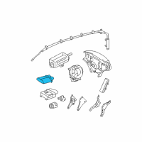 OEM 2004 Toyota Camry Occupant Module Diagram - 89952-33011