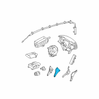 OEM 2002 Lexus ES300 Sensor Assy, Side Air Bag, LH Diagram - 89830-33070