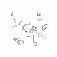 OEM 2007 Lexus SC430 Sensor, Oxygen Diagram - 89465-50120