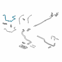 OEM 2003 Honda Odyssey Hose, Rear Suction Diagram - 80312-S0X-A02