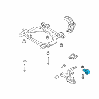 OEM Lincoln Lower Control Arm Rear Bracket Diagram - 9G1Z-3C339-A