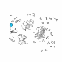 OEM Lexus Heater Assembly, Seat Diagram - 87510-60290