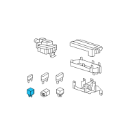 OEM Ford Relay Diagram - F57Z-14N089-BA