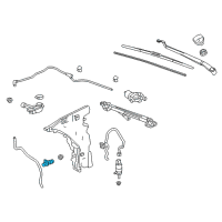 OEM 2017 Cadillac CTS Fluid Level Sensor Diagram - 20911539