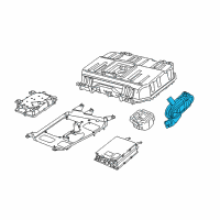 OEM 2021 Chrysler Pacifica Battery Cable Diagram - 5062107AC