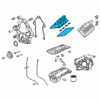 OEM 2020 Dodge Challenger Cylinder Head Diagram - 53011596AA