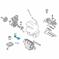 OEM 2017 Hyundai Veloster Screen Assembly-Oil Diagram - 26250-2B030