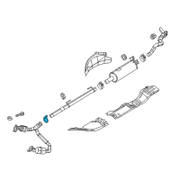 OEM 2020 Ram 1500 Classic Clamp-Exhaust Diagram - 52018623