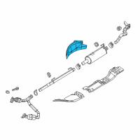 OEM 2015 Ram 1500 Shield-Spare Tire Diagram - 55398948AC