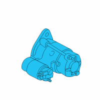 OEM 2004 Infiniti M45 Motor Assy-Starter Diagram - 23300-AR20A