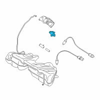 OEM 2013 BMW 535i xDrive Pressure Switch, Leak Diagnosis Module Diagram - 16-13-7-448-091
