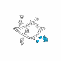 OEM 2005 Kia Sportage Bracket-Transmission Diagram - 218302E400