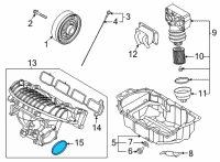 OEM 2021 Hyundai Sonata Gasket-Etc Diagram - 28312-2T000