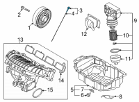 OEM 2021 Kia K5 Oil Level Gauge Rod Assembly Diagram - 266112S100