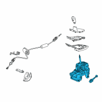 OEM Buick Control Asm-Automatic Transmission Diagram - 22966996