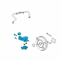 OEM 2019 Hyundai Elantra Cylinder Assembly-Brake Master Diagram - 58510-F2400