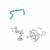 OEM 2020 Hyundai Elantra Hose Assembly-Brake Booster Vacuum Diagram - 59130-F3400