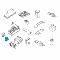 OEM Ford C-Max Fuse Box Diagram - FV6Z-14A068-B