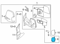 OEM 2015 Ford Transit-350 HD Signal Lamp Diagram - BK3Z-13B375-D