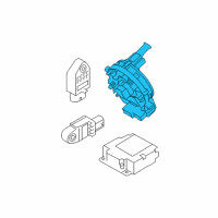 OEM 2016 Kia Forte Clock Spring Contact Assembly Diagram - 934903V320