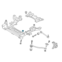 OEM BMW 535d Self-Locking Collar Nut Diagram - 33-30-6-760-349