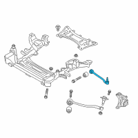 OEM BMW X3 Right Wishbone Diagram - 31-12-6-787-670