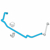 OEM 2007 BMW Z4 Stabilizer, Front Diagram - 31-30-7-837-885