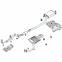 OEM 2022 Hyundai Santa Fe Hanger Diagram - 28780-S1100