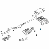 OEM 2022 Hyundai Palisade Hanger Diagram - 28780-S1200
