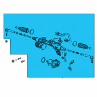 OEM 2021 GMC Sierra 1500 Steering Gear Diagram - 84733682