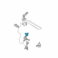 OEM 2006 Toyota Highlander Insulator Mount Bracket Diagram - 12315-28010