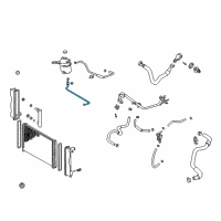 OEM Toyota Celica Overflow Hose Diagram - 16264-22040