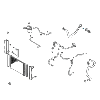 OEM Toyota Camry Water Pump Stud Diagram - 90126-A0002