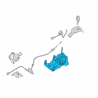 OEM 2007 Ford Freestyle Shift Housing Diagram - 4F9Z-7210-AA