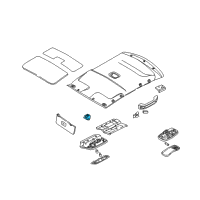 OEM 2002 Kia Spectra Adapter-Center Diagram - 0K30A6926105