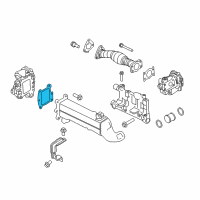 OEM Nissan Egr Valve Gasket Diagram - 14719-EZ40A