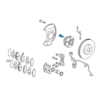 OEM Acura ZDX Bolt, Wheel (Rocknel Fastener) Diagram - 90113-SHJ-A02