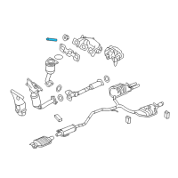 OEM 2019 Lincoln Continental Gasket Stud Diagram - -W712244-S300