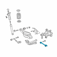 OEM Toyota Camry Front Lateral Arm Diagram - 48710-0R050