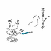 OEM 2004 Honda S2000 Pipe, Fuel Filler Diagram - 17660-S2A-A31