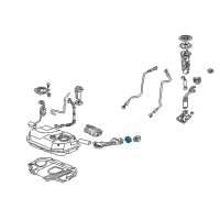 OEM Honda Gasket, Fuel Filler Pipe Diagram - 17662-SS1-010